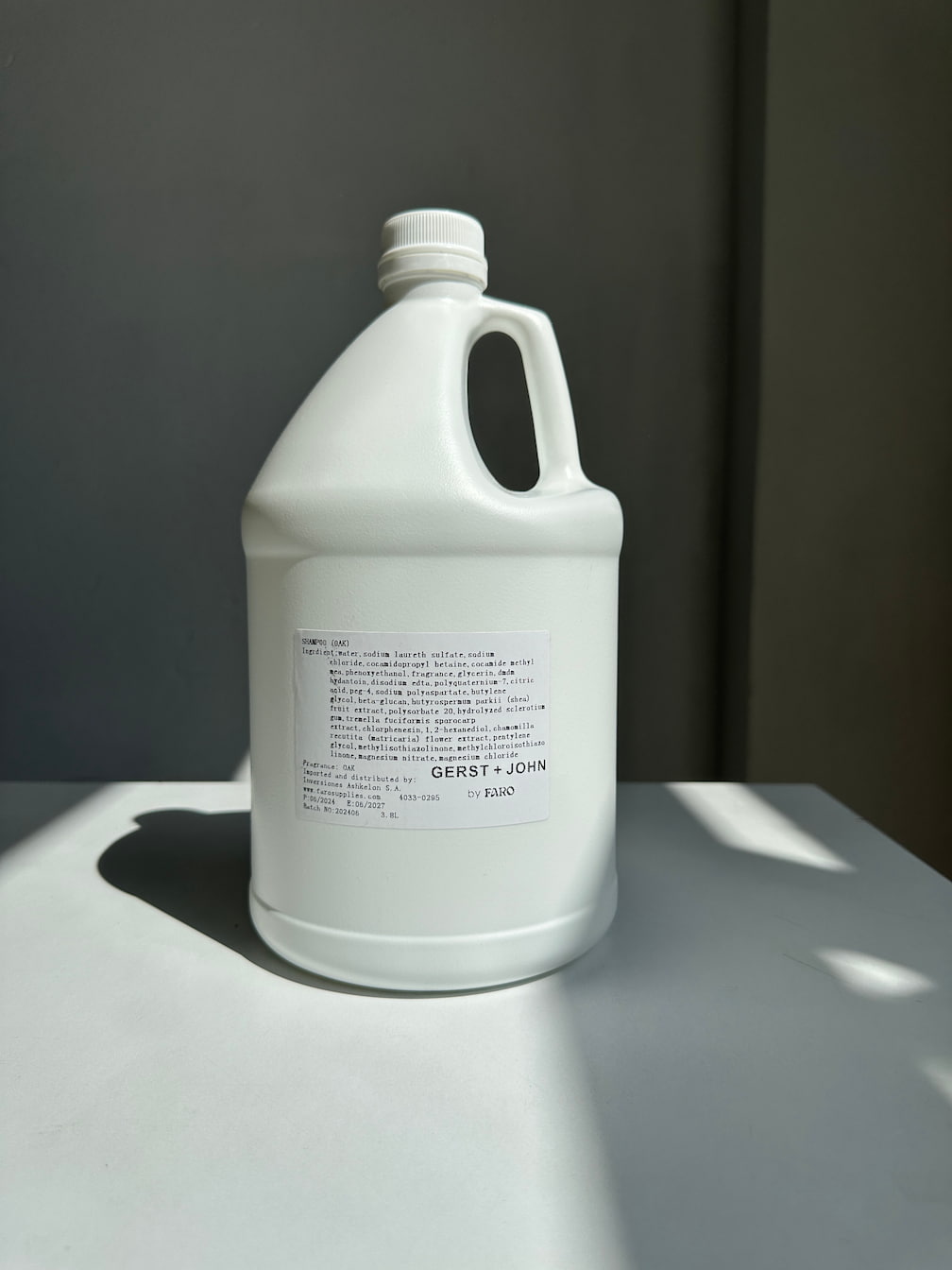 Shampoo en galón